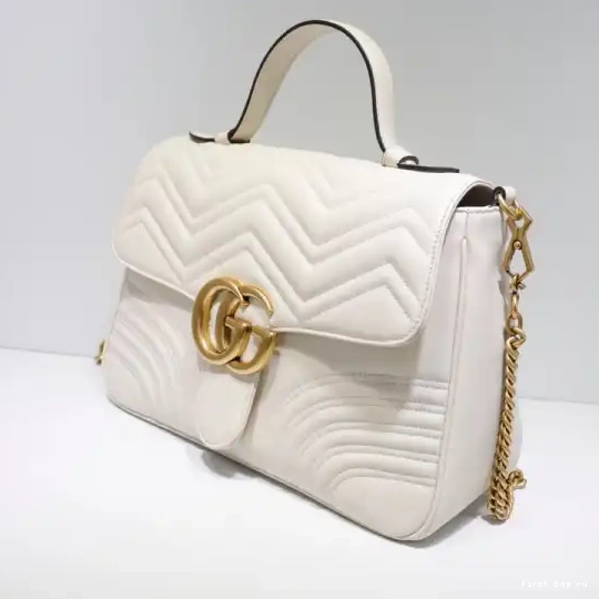 First bag ru top medium GG bag Marmont handle Gucci 0505